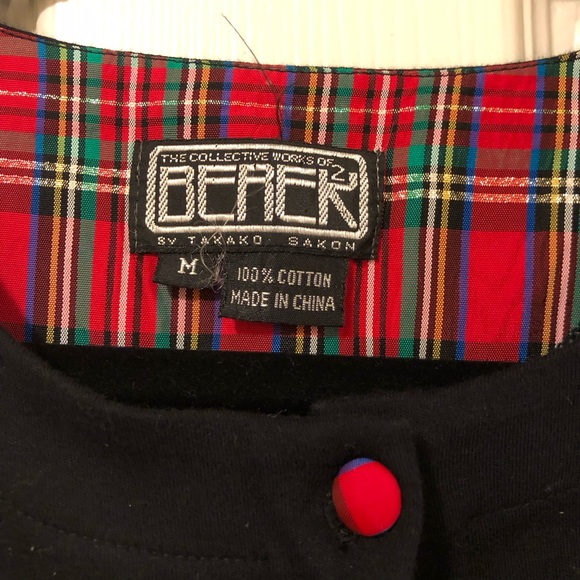 Vtg Beaer Beaded Christmas Sweater Size Medium - Picture 2 of 11